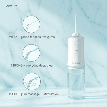 Lemtura Pure — Cordless Water Flosser